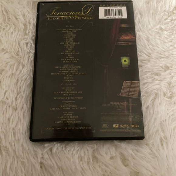 Tenacious D The Complete Master Works 2 disc dvd set HTF collectible - Picture 10 of 12
